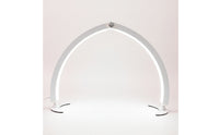 U-Shaped Foldable Beauty Lamp with Crescent Base Curved Crescent Nail Lamp 40W Crescent Light Adjustable for Shops