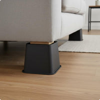 Square Furniture Riser Space Saving Sofa Leg Riser Block Floor Protection