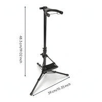 Electric Wind Instrument Stand Foldable Digital Wind Instrument Stand Compact Aerophone Holder for Stage, Rehearsal