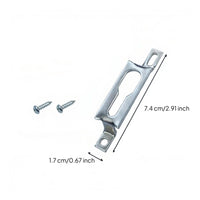 Sliding Opening Lock, Security Hook Latch, Child Protection Lock, Easy Installation for Kitchen, Balcony, Patio Doors, Sturdy Metal