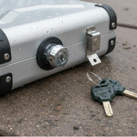Motorcycle Rear Compartment Lock Core Aluminum Alloy Tail Box Lock Cylinder Lockable