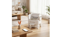 Open-Top Automatic Litter Box Removable Automatic Cat Litter Box Pet Supply Easy to Clean Electric for Living Room, Apartment