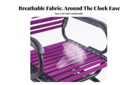 Woven Strap Chair Breathable Sled Base Seating Flexible Support Ergonomic Design for Conference Room