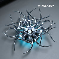 NIKOLATOY萨奇画廊现代美学视觉艺术花RGB灯带桌摆壁挂机械永生花