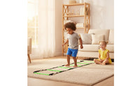 Foldable Agility Ladder Connectable Agility Ladder with Storage Bag Portable Flat Rung for Athletes, Coaches, Obstacle Workouts