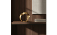 Abstract Sculpture Contemporary Circular Form Sculpture Moderna Non-Representative for Home Stylists, Shelf