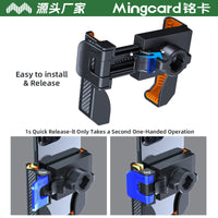 Mingcard CJ6 Golf Cart Phone Mount Bicycle Riding Shockproof Electric Motorcycle Anti-shake Navigation