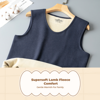 Warm Sleeveless Vest Men's Fleece Winter