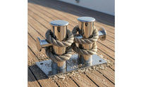 Double-Cross Bollard Heavy Duty Marine Hardware for Dock, Harbor