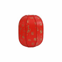 Decorative Chinese Lantern Lampshade Versatile Fit Table Lamp Cover Easy to Install Lighting Accessory Good Luck Character Print for DIY Enthusiasts, Bedroom, Study