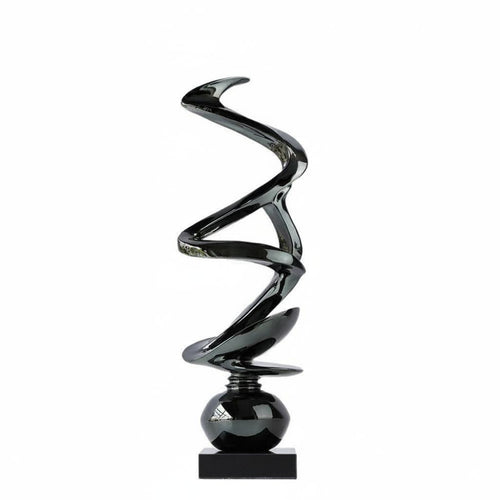 Abstract Resin Sculpture Glossy Finish House Decoration Easy to Clean