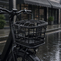 Front Bike Basket Molded Electric Bike Basket Storage