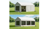 Waterproof Gazebo with Bug Netting Ventilated Outdoor Mesh Wall Tent Easy Setup Patio Screen Room for Backyard