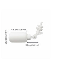 Rust-Proof Automatic Water Level Control Valve Tool-Tool-Less Adjustment Water Reservoir Buoyant Sphere Switch