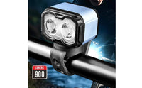 USB Rechargeable Bike Light Quick-Release LED Cycle Headlight Aluminum Alloy
