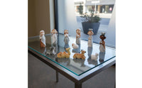 Classic Design Resin Nativity Scene Meaningful Gift Nativity Scene Set Detailed Craftsmanship Jesus Birth Figurine Collection Collectible Figurines for Mantelpiece, Church