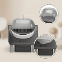 Litter Box with App Control Low Maintenance Smart Litter Box with App for Cat Owners, Home, Living Room