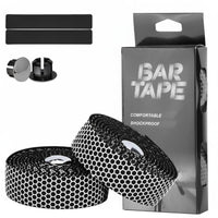 2 Pieces Road Handlebar Tape Wear-Resistant Shock Absorbing Handlebar Wrap Breathable for Cyclists