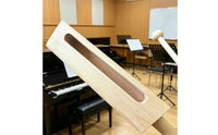 Natural Wood Percussion Instrument with Mallet Resonant Wooden Rhythm Block with Mallet Woody Wood Block with Handle Loud for Beginners, Students