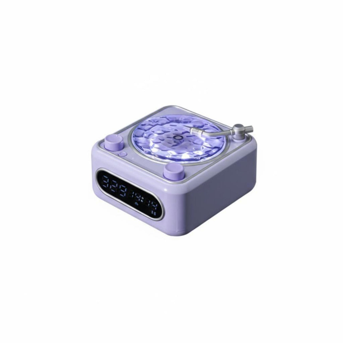 Vinyl Player Design Light Emitter Aurora Projection Night Light Water Wave