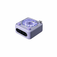 Vinyl Player Design Light Emitter Aurora Projection Night Light Water Wave