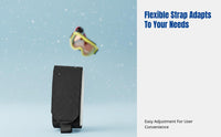 Nylon Foam Ski Strap, Adjustable Hook-and-Loop Band, Kids Sled Harness, Multi-Purpose, Lightweight, 5cm Wide