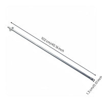 Ground Anchor Driver Silver-Gray Anchor Driving Rod Long Ground Rod Driver