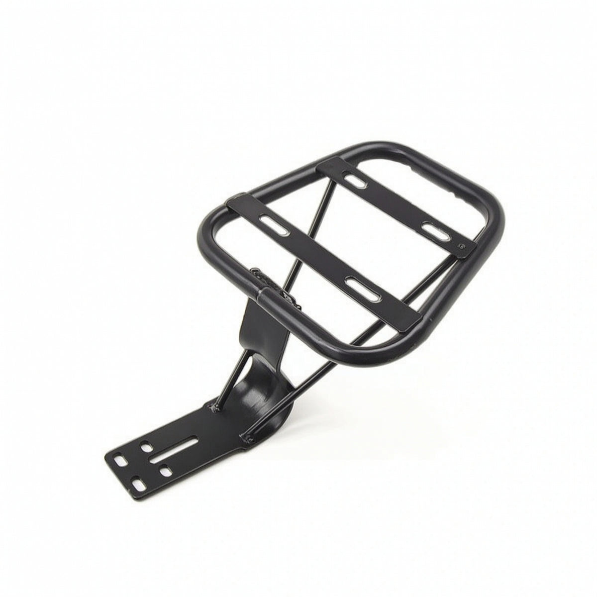 Sturdy Rear Cargo Rack Solid Rear Rack with Mounting Base Long-Lasting Carrier Adjustable for Cyclists, Commuters, Shopping