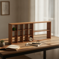 Desktop Storage Rack Slim Desk Storage Organizer Compact for Kitchen Counter