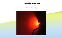 Ultra bright carbon fiber bike light