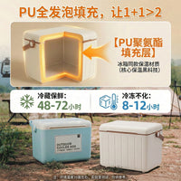 6L13L18L户外保温箱冷藏箱露营冰块端午中秋海鲜里礼品包装冰桶