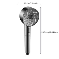 4-mode high-pressure handheld shower