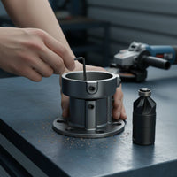 Angle Grinder Chamfering Head Adjustable Guide Plate for Workshop, Metalworkers
