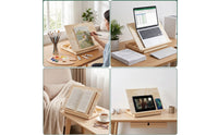 No Assembly Required Tabletop Drawing Board with Stand Lightweight Desktop Drawing Board Smooth Foldable Desk Easel Space-Saving for Students