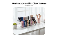 Tiered Eyeshadow Palette Rack Easy to Clean Makeup Organizer for Bathroom, Women