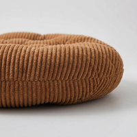 Corduroy Round Floor Cushion, Modern Minimalist Seat Pad, Large Floor Pillow for #variant:40X40cm