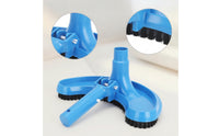 Curved Pool Vacuum Head Manual Pool Vacuum Brush Head Safe for Swimming Pools