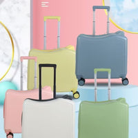 Telescopic Handle Carry on Kids Suitcase Molded Front Children's Suitcase