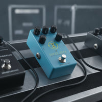 True Bypass Bass Compressor Pedal Compact Bass Compressor Dynamic Stompbox Low-Noise for Bassists