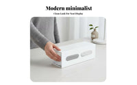 Modular Badge Display Drawer Large Capacity Stackable Clear Drawer for Classroom