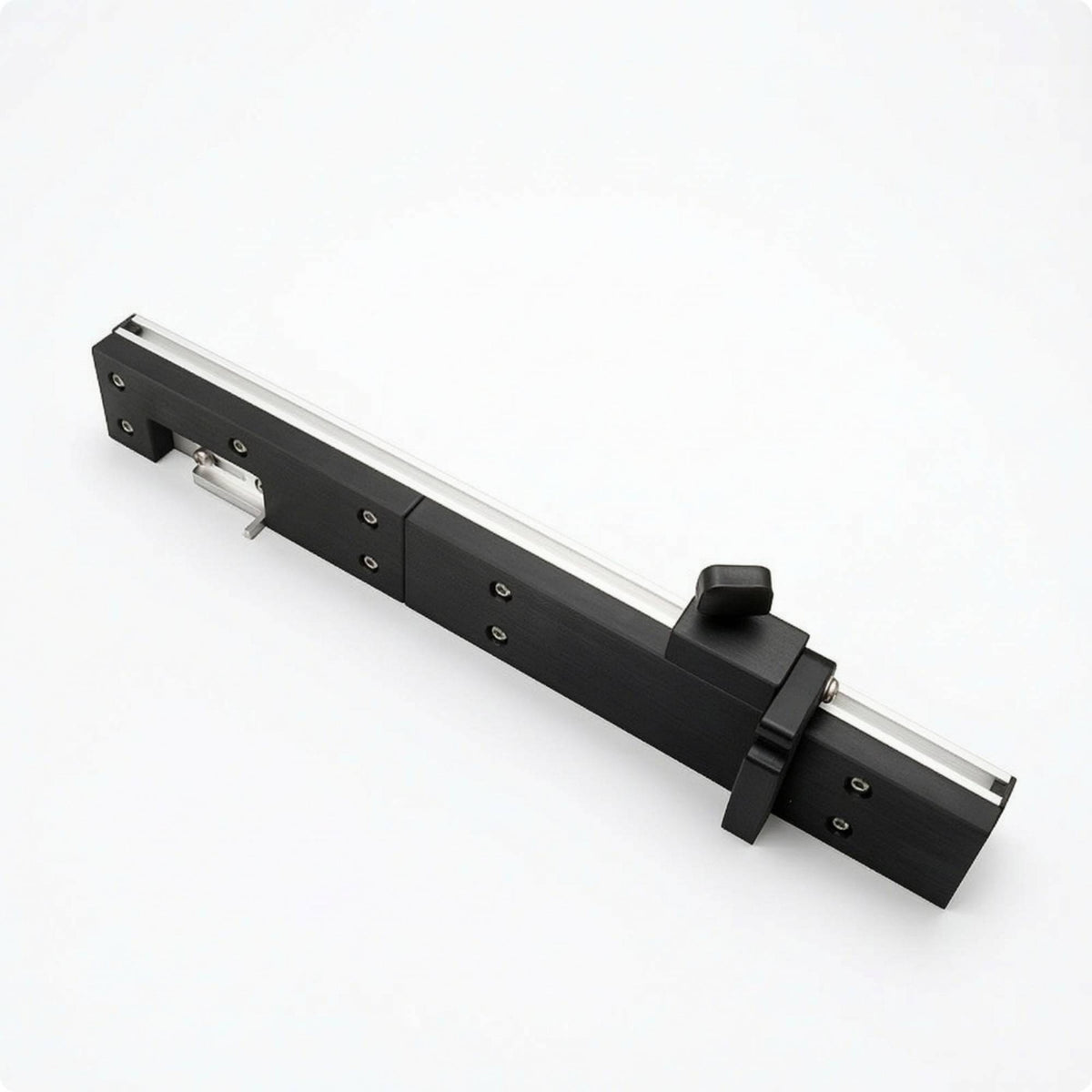 Adjustable Woodworking Push Handle with Swivel Head Metal Miter Gauge Precision Tool Long-Lasting for Carpenters