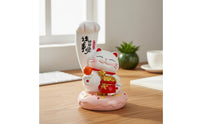 Fortune Feline Ornament Cute Cartoon Design Maneki Neko Statue Good Luck