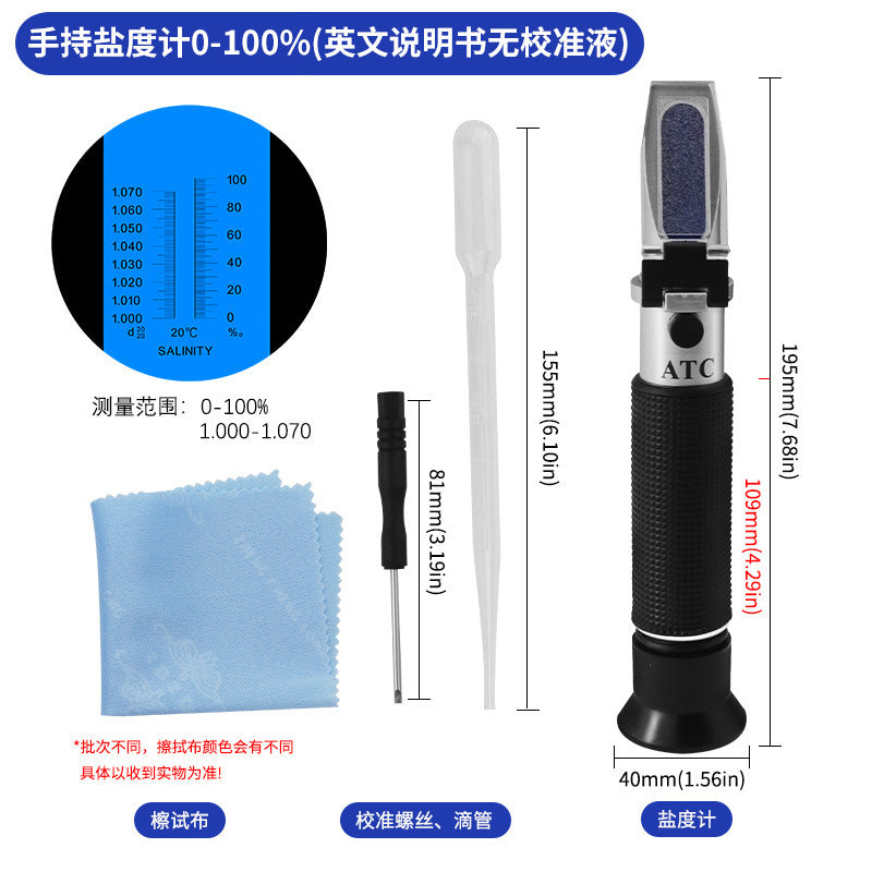Handheld Salinity a