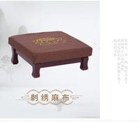 实木拜垫跪垫家用拜凳寺院用烧香拜佛堂观音磕头垫寺庙莲花拜佛垫