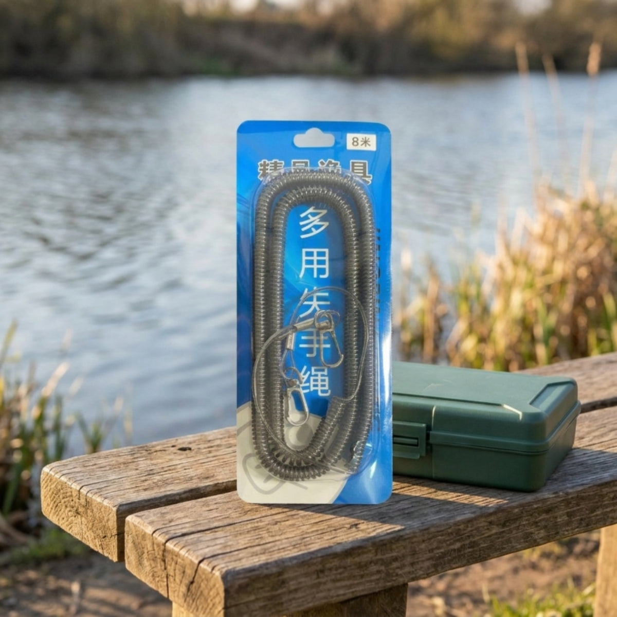 Steel Wire Rod Safety Rope for Coastal Casting, Boat Anglers