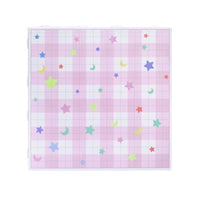 Star Moon Colorful Fuse Bead Peg Board with 104 Long Pins and 78 Pins, Heat-Resistant, 52 Pins, Anti-Scald Pad