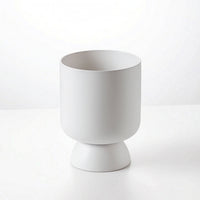 Planter with Pedestal Base Modern Metal Planter Stand Matte for Home Decorators