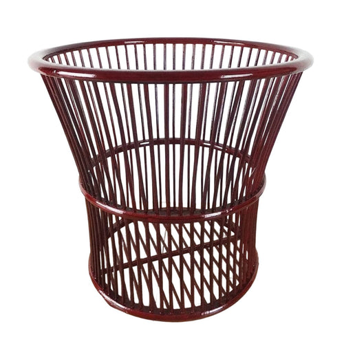 Trumpet-Shaped Floor Basket Large Capacity Laundry Hamper unclutteredstanding for Spa