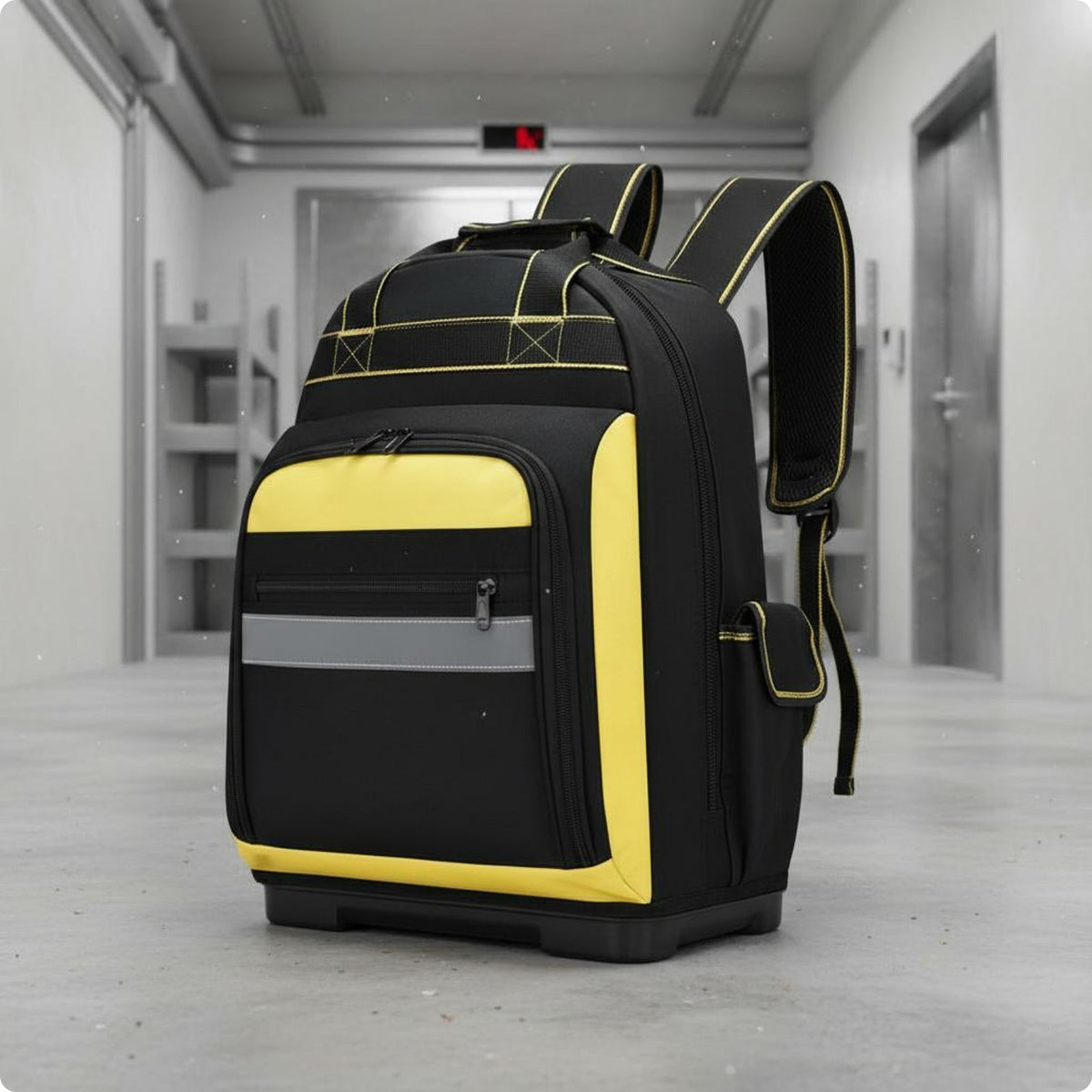 Electrician Backpack Long-Lasting Repair Tool Backpack Rubber Feet