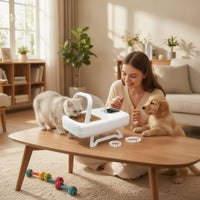 Microchip Pet Feeder Intelligent Cat Feeder Sealed for Dog Owners
